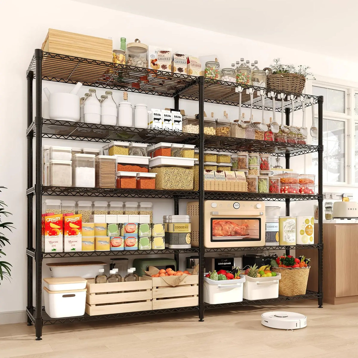 Twister CK Heavy Duty Adjustable Metal Storage Shelving Unit