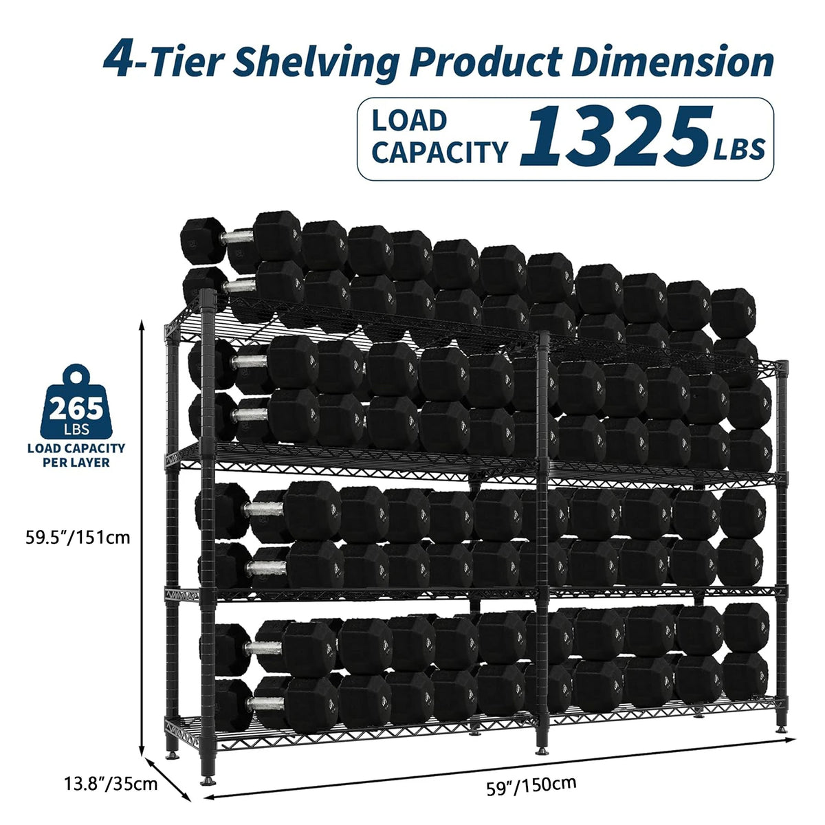 Twister CK Heavy Duty Adjustable Metal Storage Shelving Unit