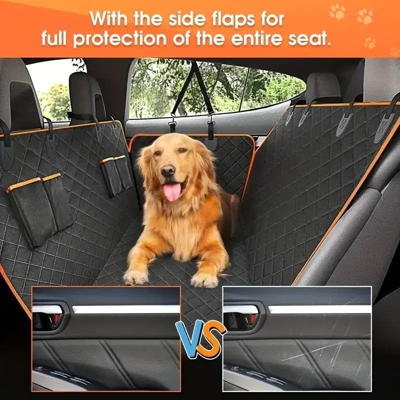 Waterproof Dog Car Seat Cover Hammock With Nonslip Scratch Protection
