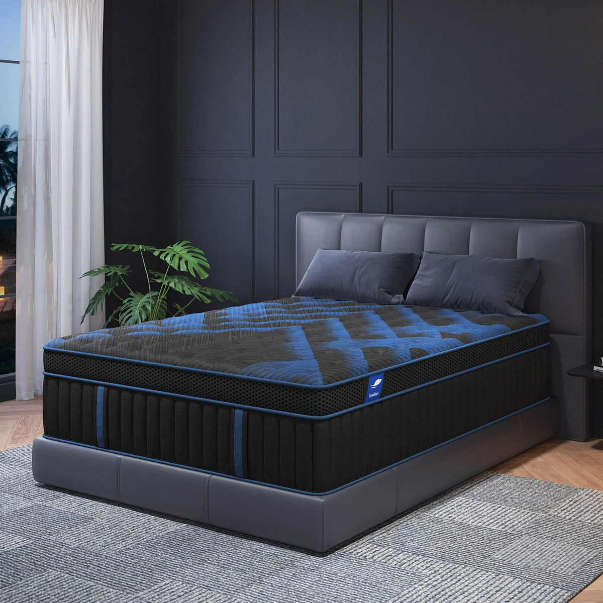Sweetlove Gel Memory Foam Hybrid Pocket Spring Motion Isolation Mattress