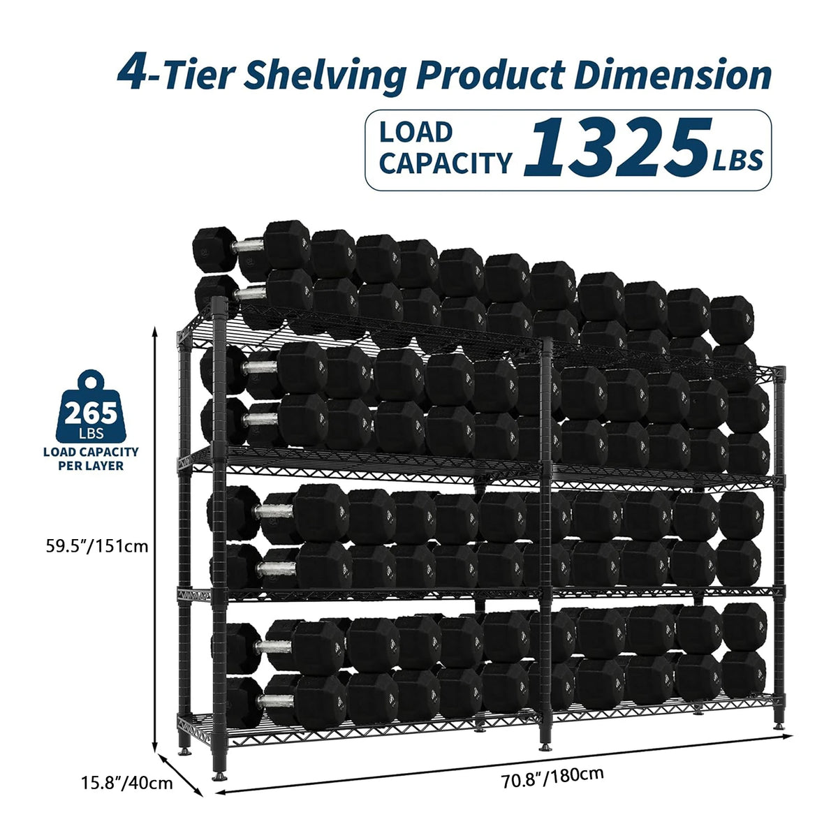 Twister CK Heavy Duty Adjustable Metal Storage Shelving Unit