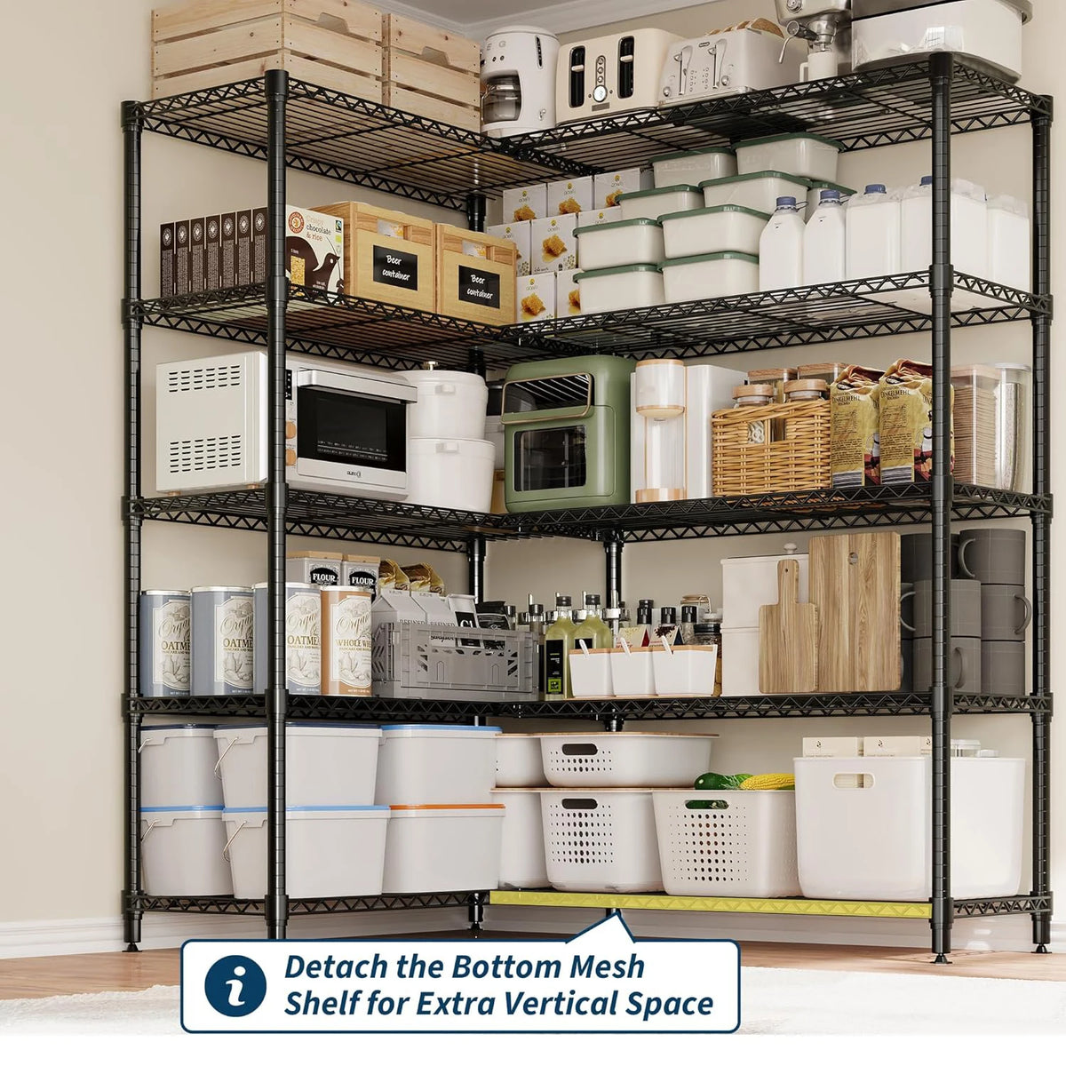 Twister CK Heavy Duty Adjustable Metal Storage Shelving Unit